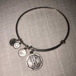 Alex and ani “K” bracelet